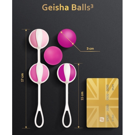 Вагинальные шарики Gvibe Geisha Balls 3