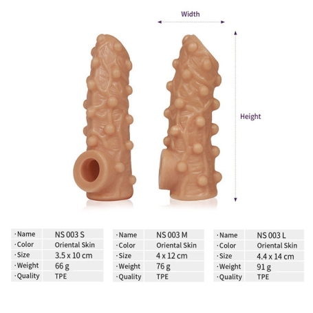 Насадка Kokos Nude Sleeve NS.003