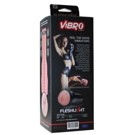 Мастурбатор Fleshlight - Vibro Pink Lady