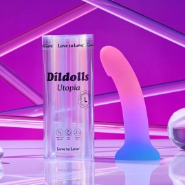 Фаллоимитатор Dildolls Utopia из жидкого силикона