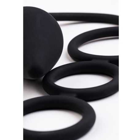 Эрекционные кольца с анальной пробкой Erotist Drop