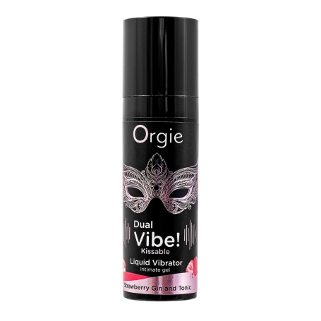 Съедобный гель с вибрацией Orgie DUAL VIBE